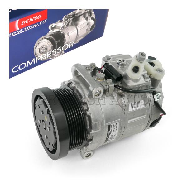 DENSO ベンツ R230 SL600 エアコンコンプレッサー 0012303011
