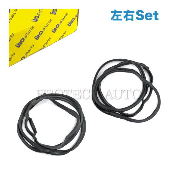 URO製 ベンツ W123 280 280E 300D リアドア シールストリップ 左右セット 12...