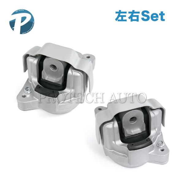 Porsche Macan マカン 95B H26〜30年式 エンジンマウントブッシュ 左右セット ...