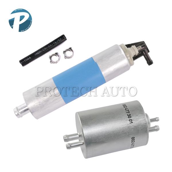 ベンツ W210 E240 E320 E430 燃料ポンプ＆燃料フィルター＆ホース＆クリップ 000...