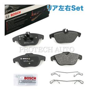 BOSCH製 ベンツ W204 C180 C200 C250 C300 C350 リア/リヤ 静音設計 ブレーキパッド 左右セット 0054200720 0054204920 0054208120｜protechauto