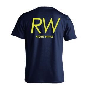 ハンドボール Tシャツ RW RIGHT WING シンプルポジションデザイン