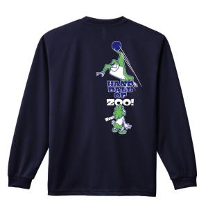 ハンドボール 長袖 ロンT シャツ HANDBALL OF ZOO ジャンピングゴリラ編