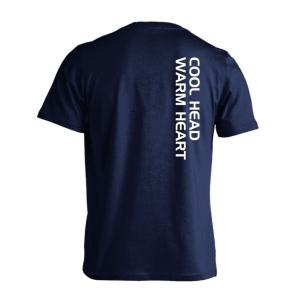 ハンドボール Tシャツ ウェア 半袖 COOL HEAD WARM HEART XS-XL 練習着 (プロテッジ)