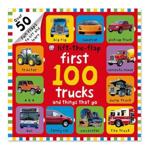 【洋書】ファースト100 トラックと動く乗り物 ...の商品画像