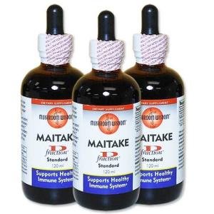 マイタケ D-フラクション標準タイプ 120ml 3個セット｜proteinusa