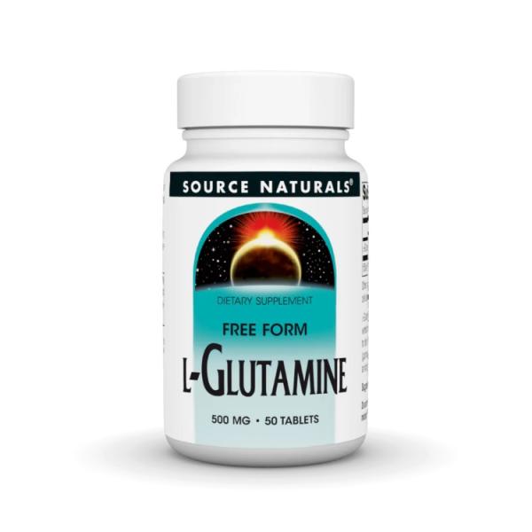 ソースナチュラルズ L-グルタミン 500mg 50粒 Source Naturals L-Glut...
