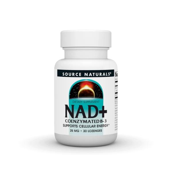 ソースナチュラルズ NAD+ 25mg ペパーミント味 30ロゼンジ Source Naturals...