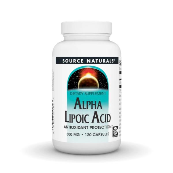 ソースナチュラルズ アルファリポ酸 300mg 120カプセル Source Naturals Al...
