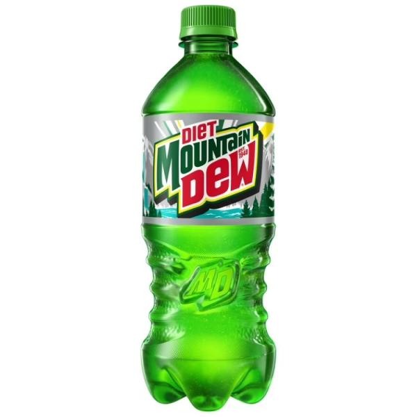 ダイエットマウンテンデュー シトラスソーダポップ 591ml ボトル 1本 Diet Mountai...