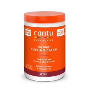 カントゥ ココナッツ カーリングクリーム シアバター配合 約709g Cantu Coconut Curling Cream with Shea Butter, お取り寄せ