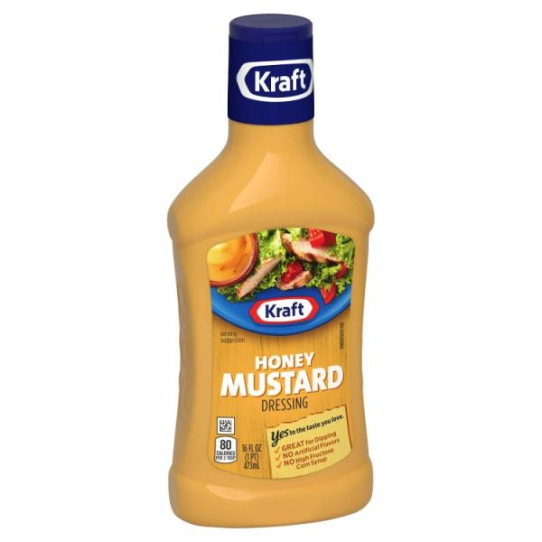 クラフト ハニーマスタードドレッシング 473ml Kraft Honey Mustard Dres...