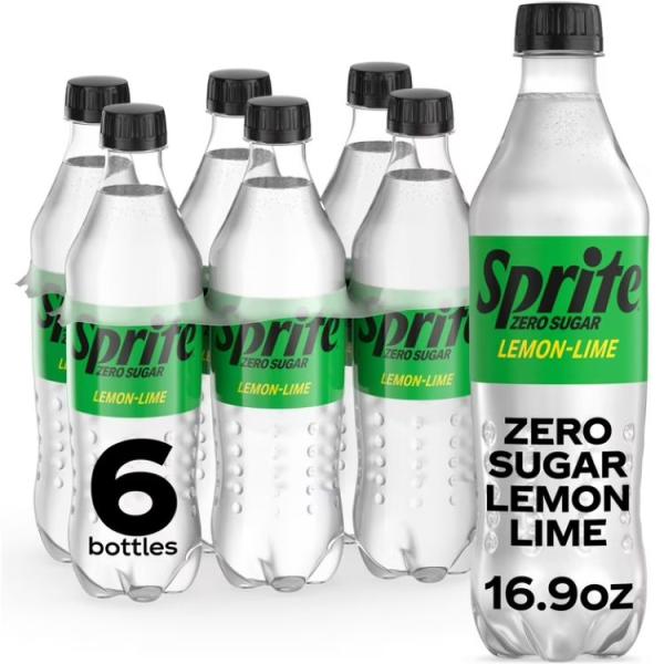 スプライト ゼロシュガー レモンライムソーダポップ 500ml 6本パック Sprite Zero ...