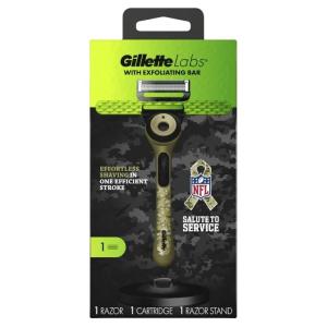 [限定版]ジレット ラボ エクスフォリエーティングバー メンズ カミソリ スタンド付 サルートトゥサービス Gillette Labs with Exfolia お取り寄せ