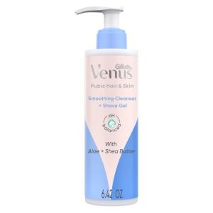 ジレットヴィーナス デリケートゾーン用 スムージング クレンザー シェーブジェル 190ml Venus Pubic Hair & Skin Smoothing お取り寄せ