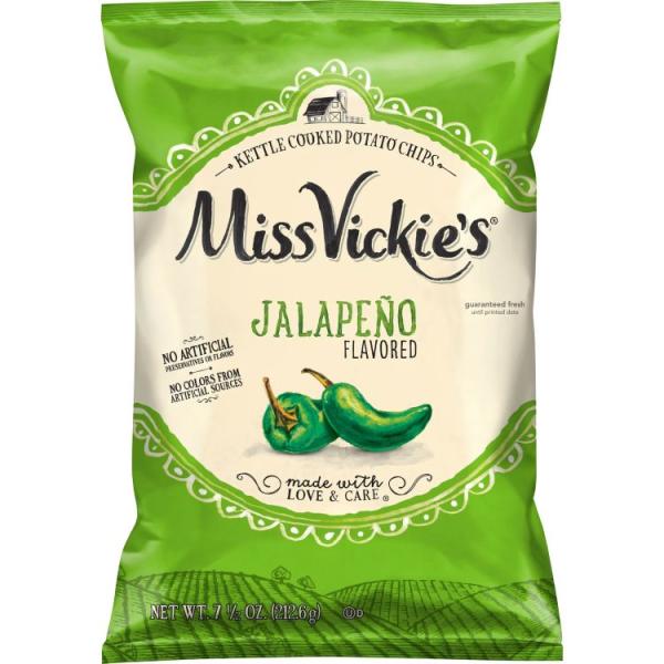 お取り寄せ ミスヴィッキーズ ハラペーニョ ケトルクックドポテトチップス 212.6g Miss V...