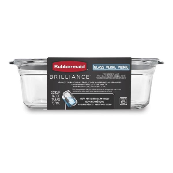 お取り寄せ ラバーメイド ブリリアンス 保存容器 3.2カップ Rubbermaid Brillia...