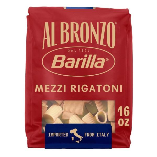 お取り寄せ バリラ アル ブロンズ メッツィ リガトーニ パスタ 454g Barilla Al B...
