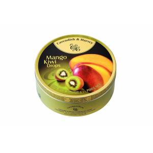 カベンディッシュ＆ハーベイ マンゴーキウイハードキャンディドロップ 200g Cavendish & Harvey Mango Kiwi Hard Candy お取り寄せ