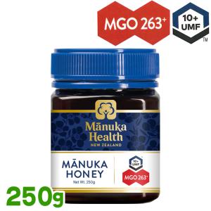 マヌカハニー MGO263+ 250g UMF10+ manukahealth マヌカヘルス  ニュージーランド産 ハチミツ マヌカハニー mgo263+ 富永貿易｜protesun