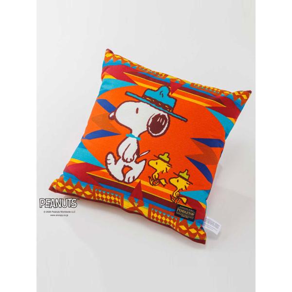 PENDLETON ペンドルトン PEANUTS Cushion Cover Fire Legend...