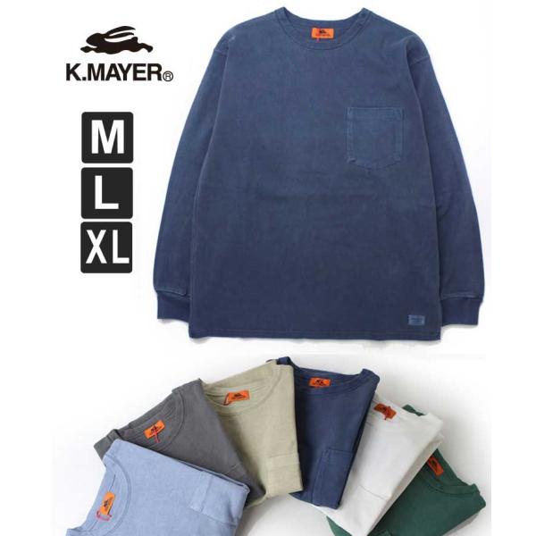 KRIFF MAYER クリフメイヤー ヘビーオンスピグメントロンTee  メンズ Tシャツ 243...