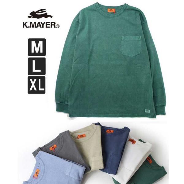KRIFF MAYER クリフメイヤー ヘビーオンスピグメントロンTee  メンズ Tシャツ 243...