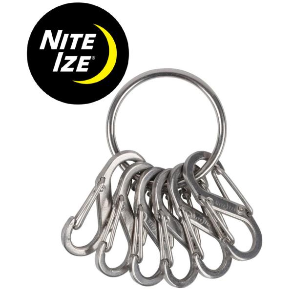 NITEIZE ナイトアイズ キーリング スチール NI02626