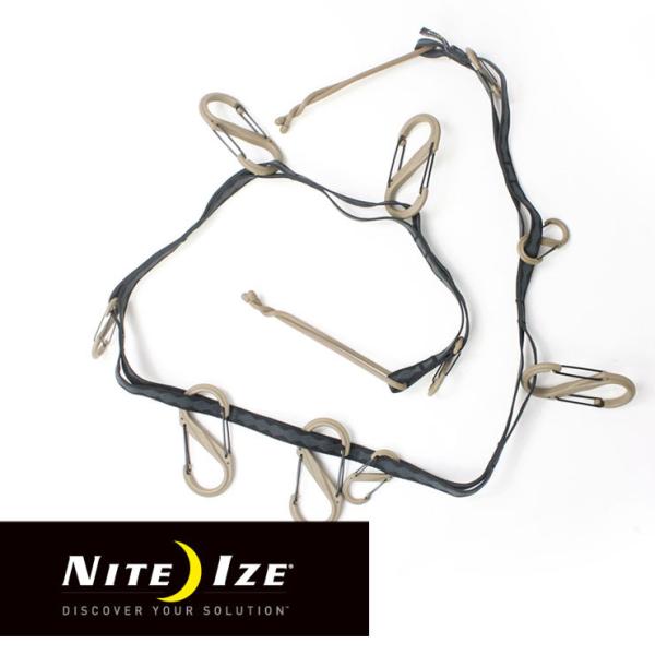 ナイトアイズ GEAR LINE 4フィート（122cm) NiteIze キャンプ アウトドア ル...
