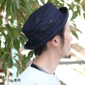 ポークパイハット メンズ 夏 帽子 大きいサイ...の詳細画像2