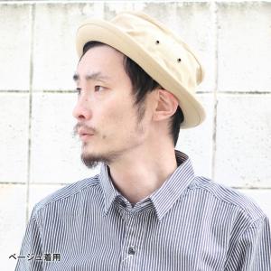 ポークパイハット メンズ 夏 帽子 大きいサイ...の詳細画像3
