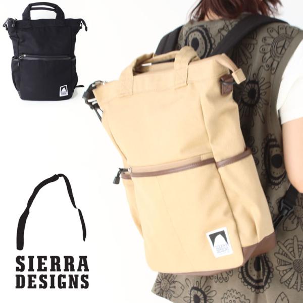 シエラデザインズ SIERRA DESIGNS キャンバス 3WAY トート リュック 209192...