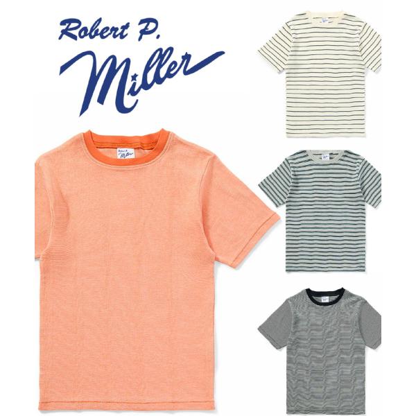 Robert P.Miller ロベルト・ピー・ミラー Tシャツ レディース 半袖 Panel-ri...