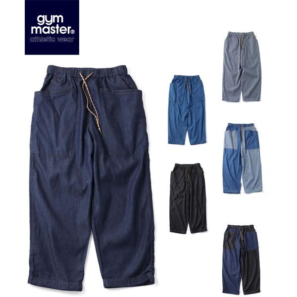 gym master ジムマスター デニムパンツ メンズ ライトデニム ガーデニングパンツ ワークパ...