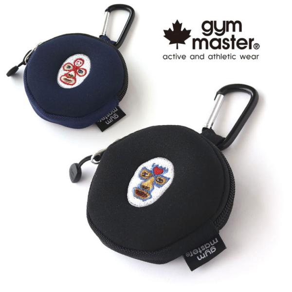 gym master ジムマスター 覆面レスラー コインケース G421610 カラビナ付き 小銭入...