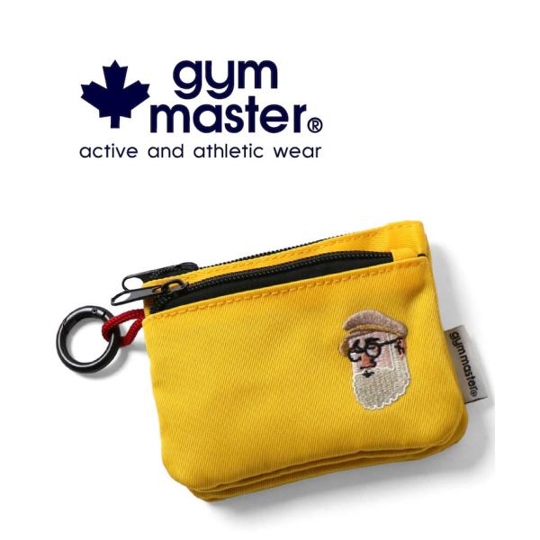 ジムマスター 財布 コインケース gym master ハッピー刺繍キーコインケース G421734...
