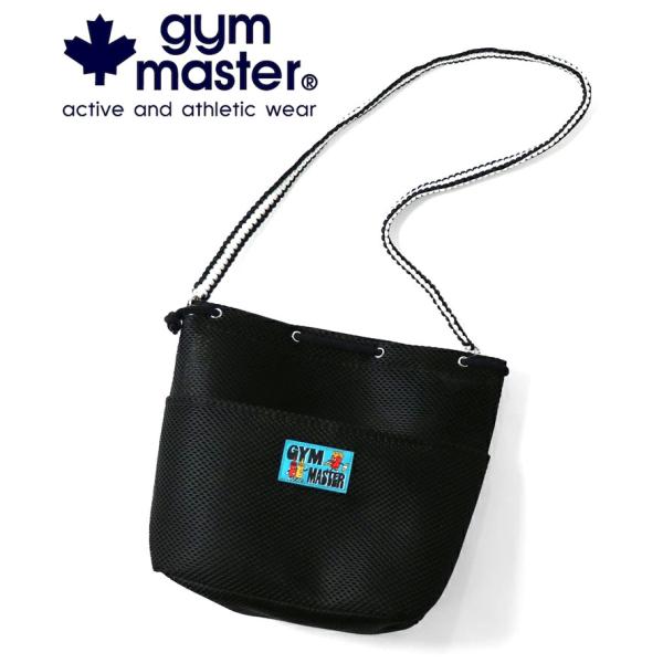 gym master ジムマスター メッシュパラコードショルダー G421769 ブラック