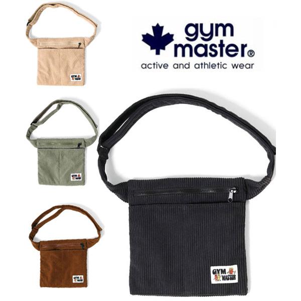 gym master ジムマスター コーデュロイウエストバッグ G621740 ショルダーバッグ 肩...