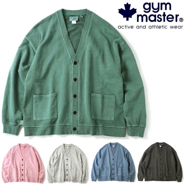 gym master ジムマスター 10.3ozピグメントスウェットVカーデ G221710