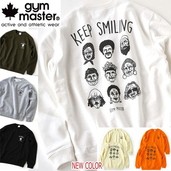 gym master ジムマスター KEEPSMILING トレーナー G380660 スウェット ...