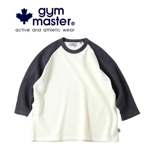 gym master ジムマスター ワッフル 8分袖 TEE G433799 サーマル インナー レ...