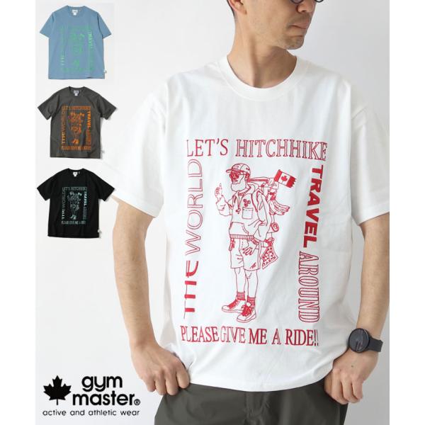 ジムマスター tシャツ 半袖 メンズ 大きいサイズ レディース gym master 7.4oz H...