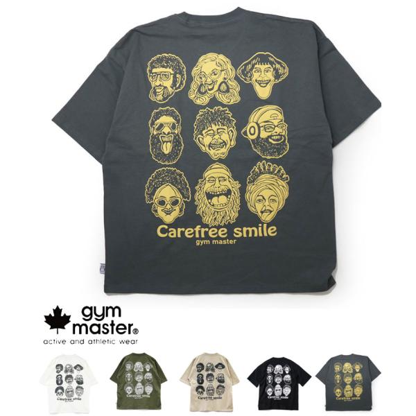 gym master ジムマスター 7.4oz Carefree ビッグTee  tシャツ 半袖 メ...