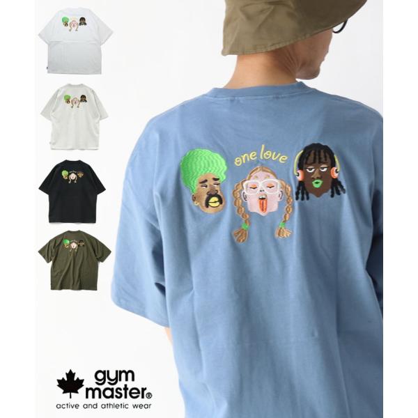 ジムマスター tシャツ 半袖 メンズ 大きいサイズ レディース gym master 7.4oz O...