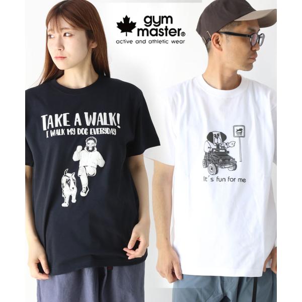 ジムマスター tシャツ 半袖 メンズ 大きいサイズ gym master 5.6oz プリント Te...
