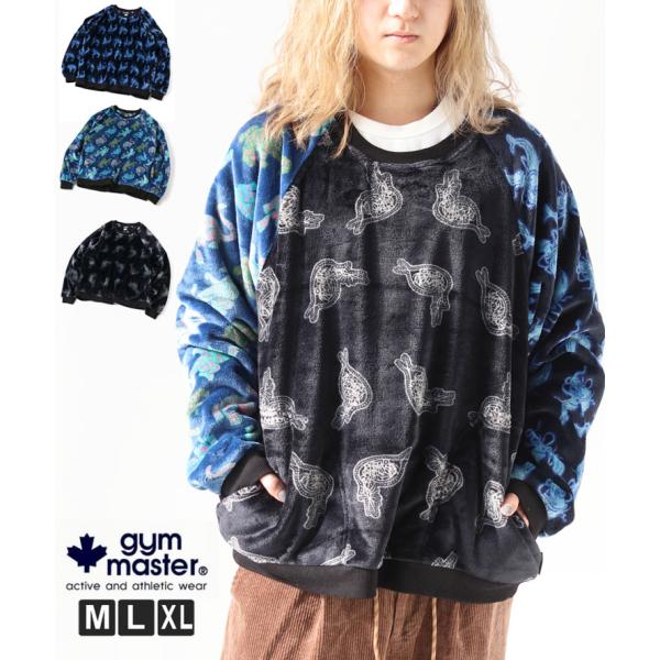 ジムマスター gym master ハッピーペイントボアクルーネック G621749 メンズ レディ...