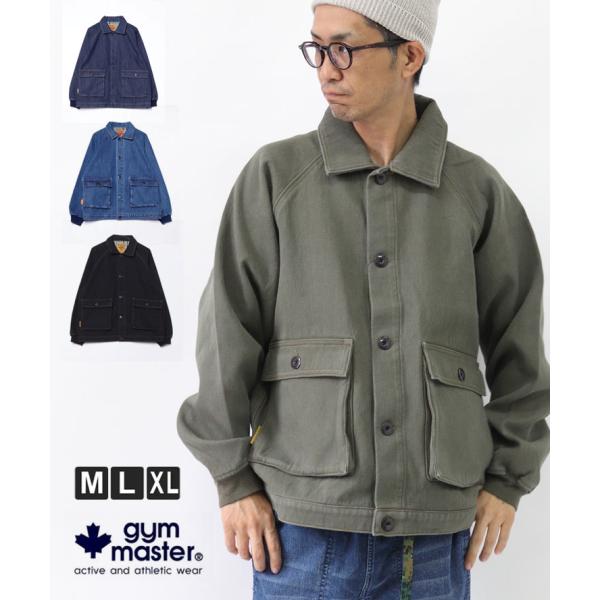 gym master ジムマスター ボンディングデニム カツラギブルゾン G621765  メンズ ...