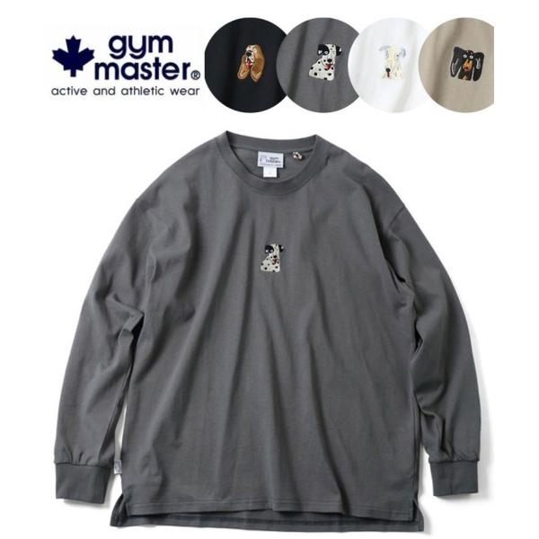 gym master ジムマスター 7.4oz DOG刺繍ビッグロンTEE G621770