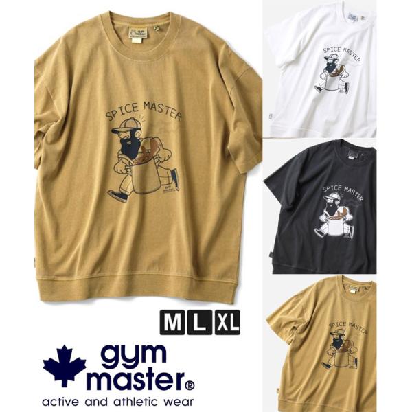 爆買 / gym master ジムマスター Tシャツ 半袖 6.2oz ピグメント SPICE M...