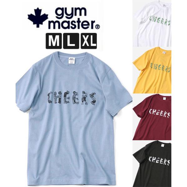 gym master ジムマスター Tシャツ メンズ 半袖 5.6oz CHEERS TEE G77...